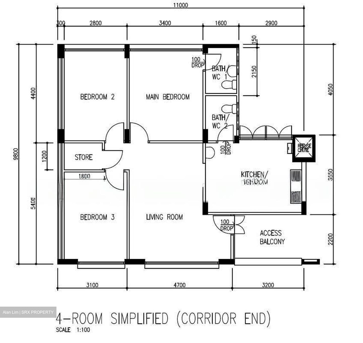 Blk 224 Pending Road (Bukit Panjang), HDB 4 Rooms #609175091